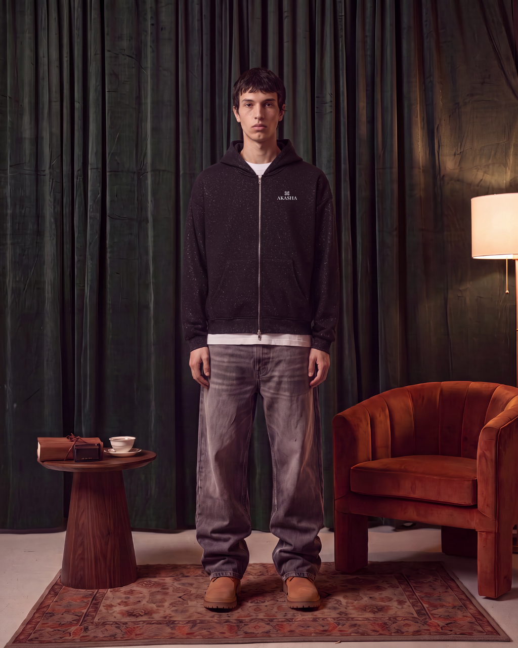 Sparkles Zip Hoodie