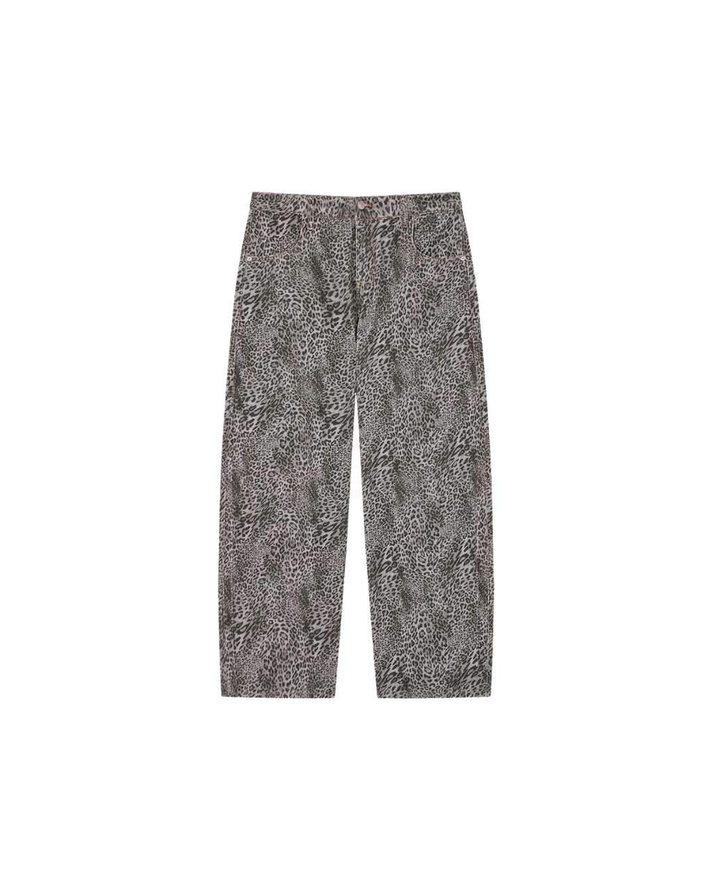 Cheetah Wide Leg Pants Summer Thin
