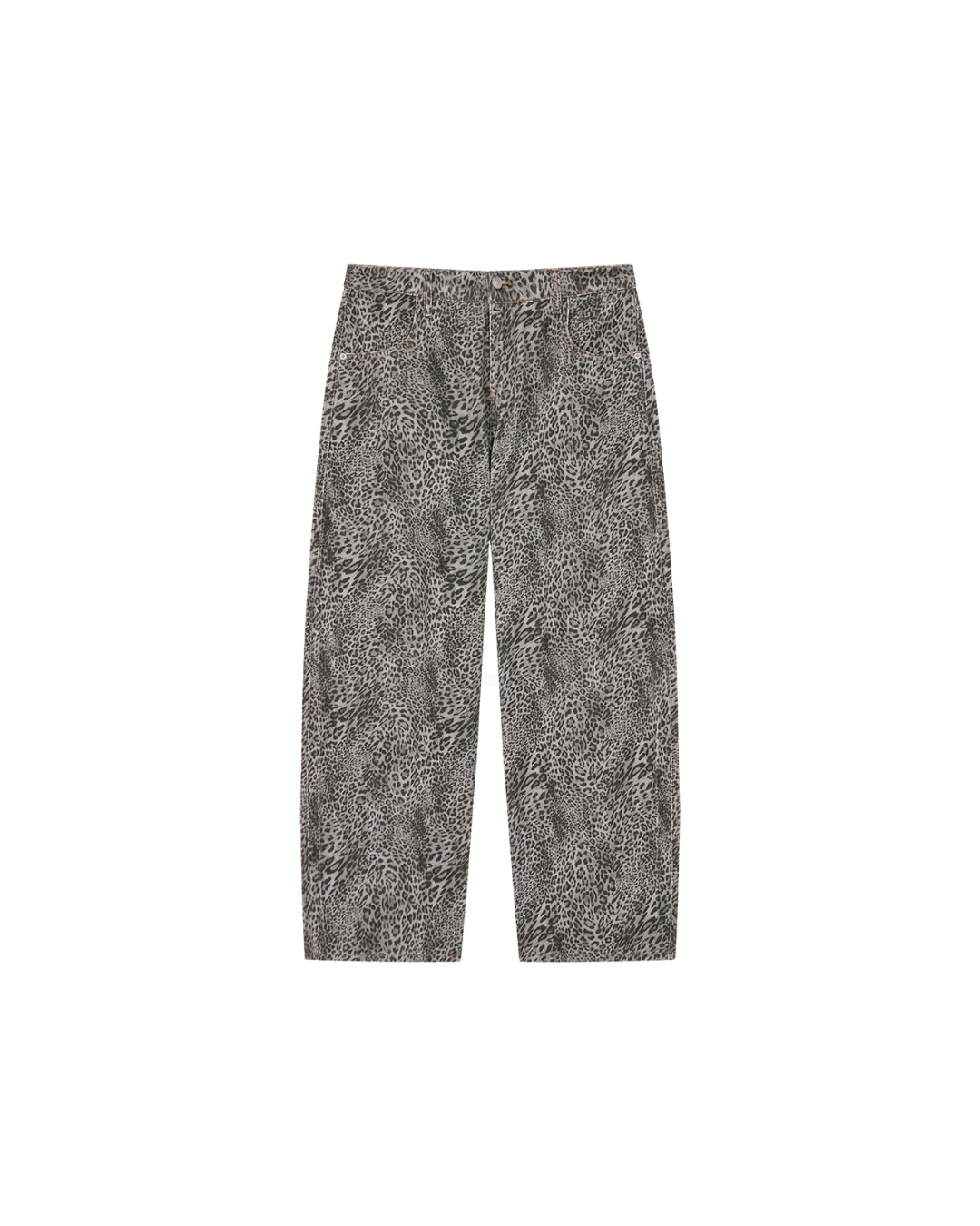 Cheetah Wide Leg Pants Summer Thin