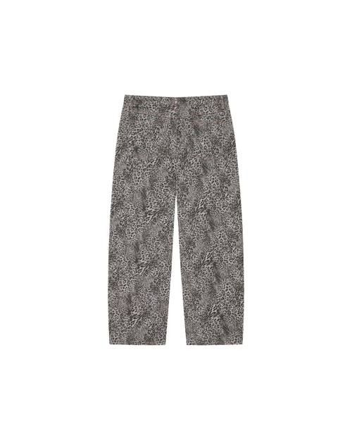 Cheetah Wide Leg Pants Summer Thin