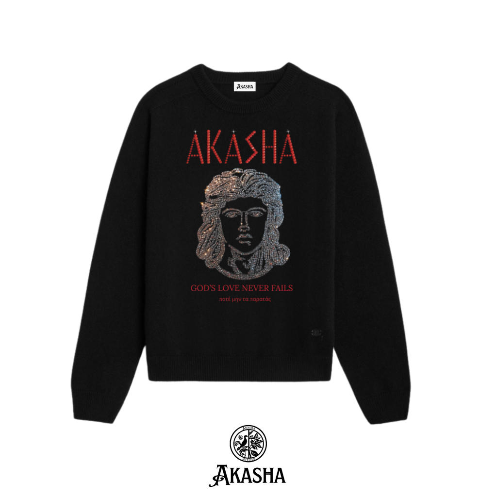 Greek Rhinestones Sweater