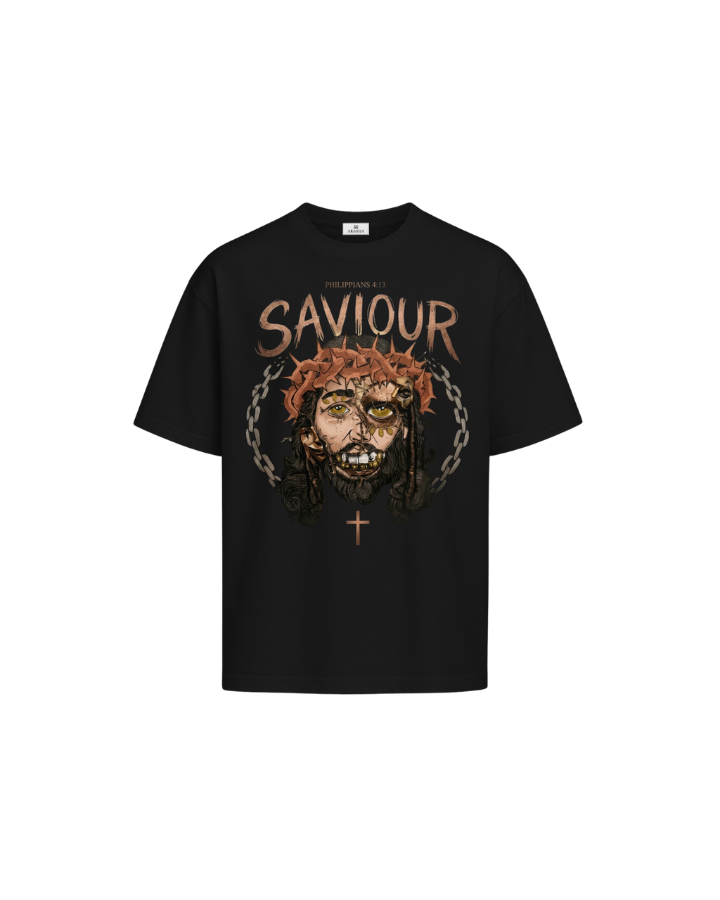 White Jesus Tee