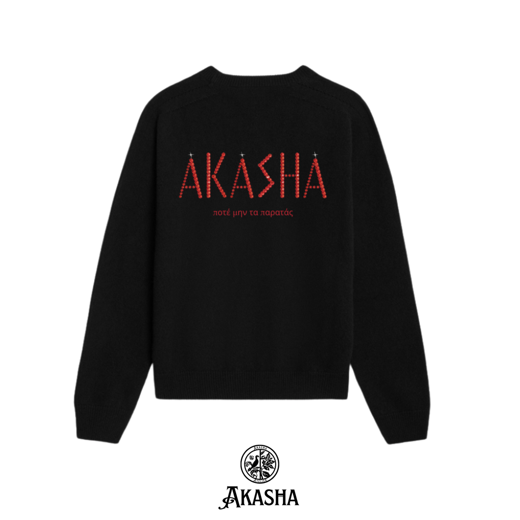 Greek Rhinestones Sweater