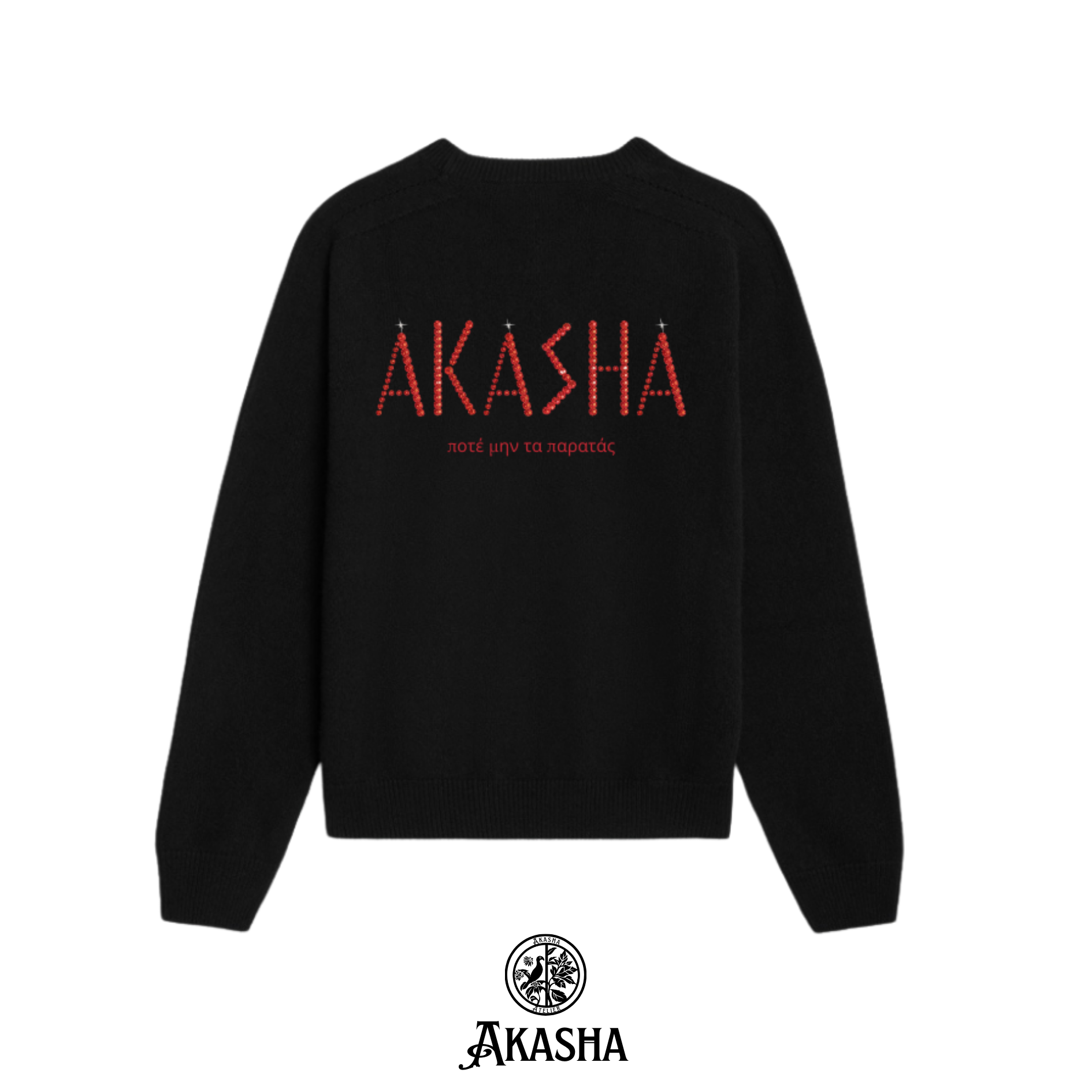 Greek Rhinestones Sweater