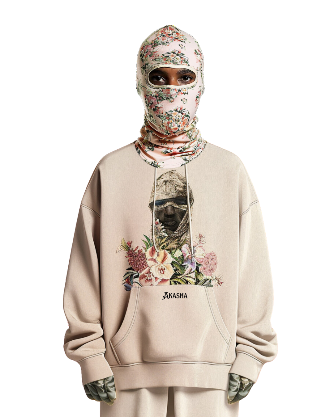 Sakura Cream Hoodie