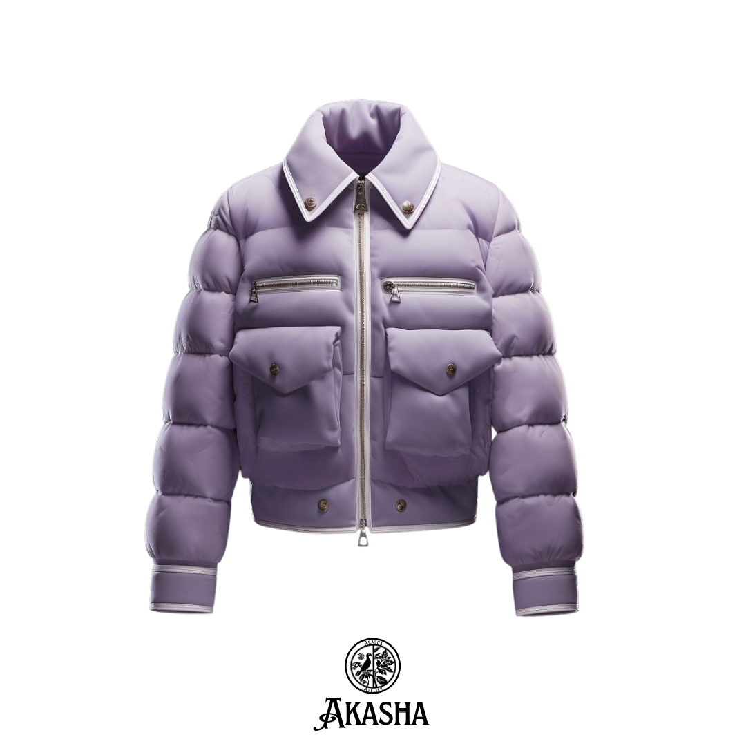 Purple Puffer Jacket
