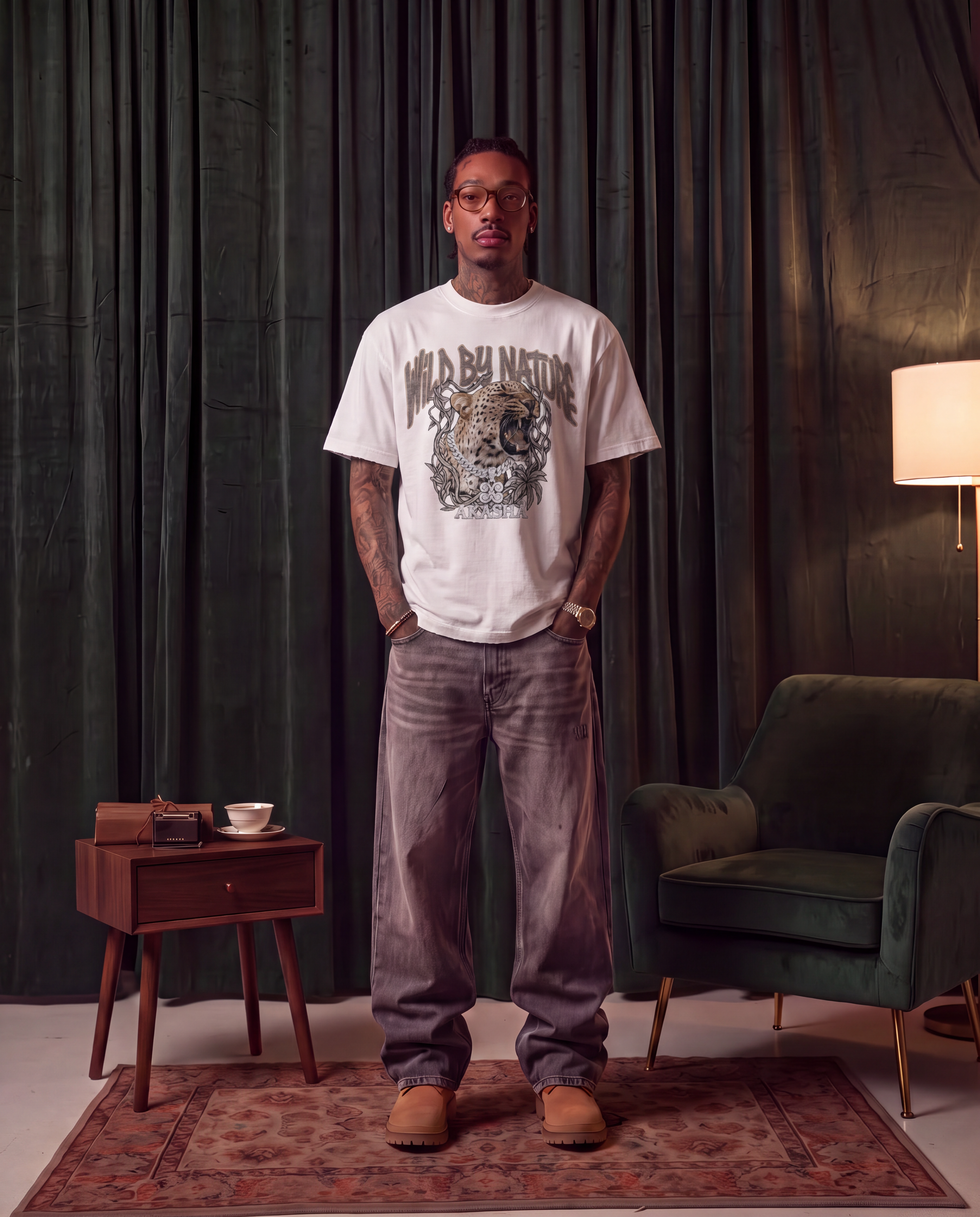 Vintage Washed Frayed T-Shirt